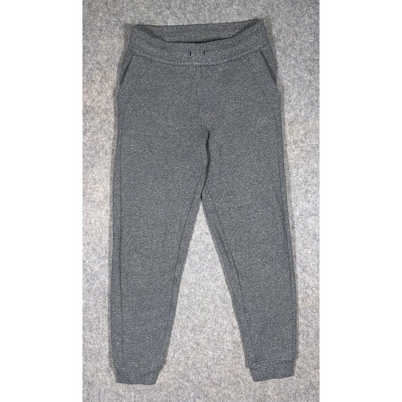 lululemon athletica Pants - Lululemon Scuba Joggers Women’s 8 Speckled Black Lounge Pants Gym Athleisure